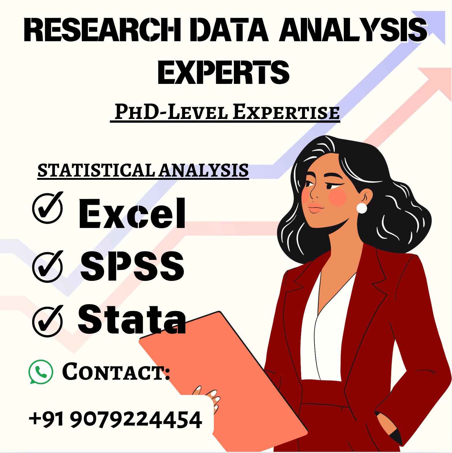 Research Data Analysis Experts - SPSS Excel Stata - Help In Writing