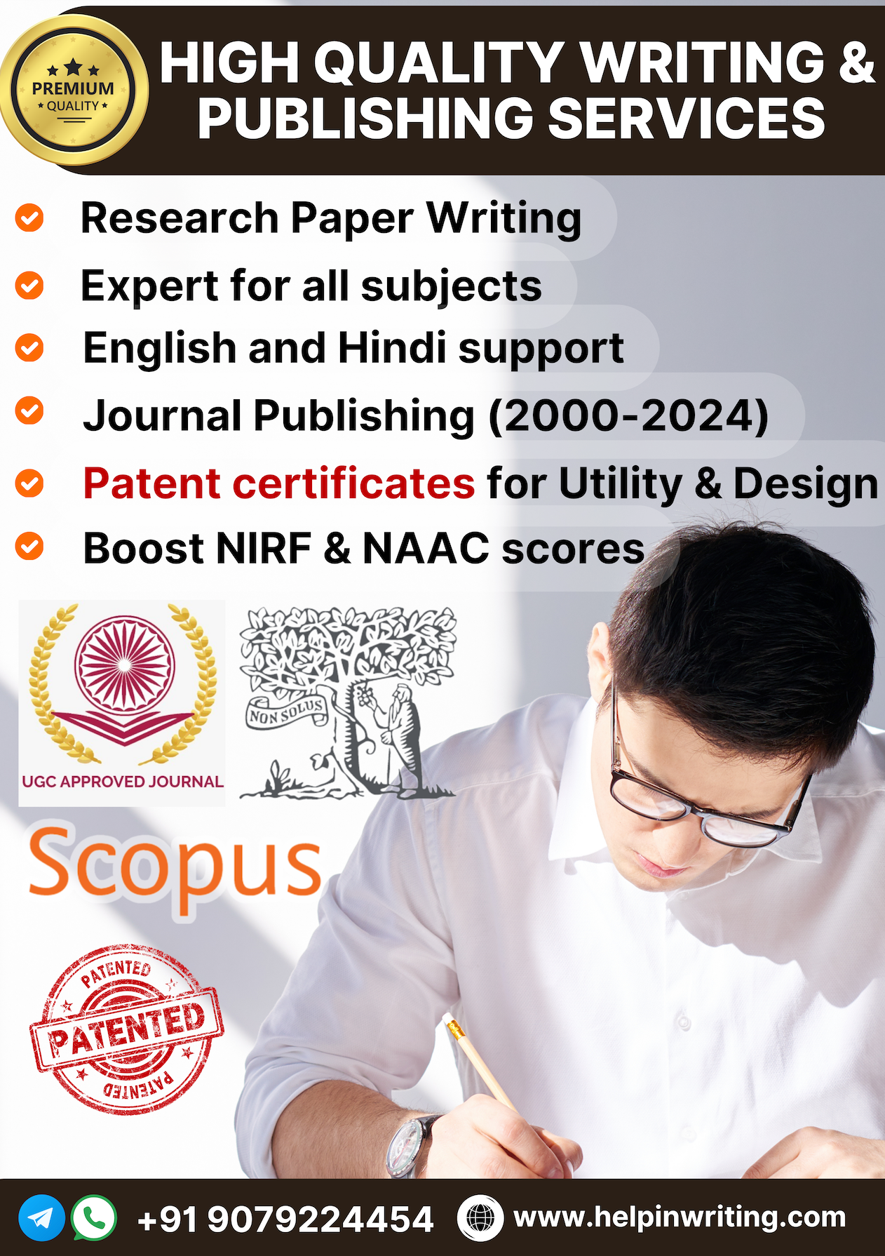 High Quality Writing and Publishing Services - Help In Writing